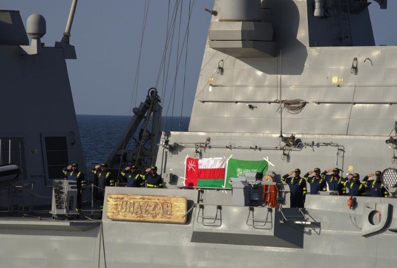 Royal Saudi and Omani Naval Forces conduct missile drills in 'Winds of Peace 2026'
